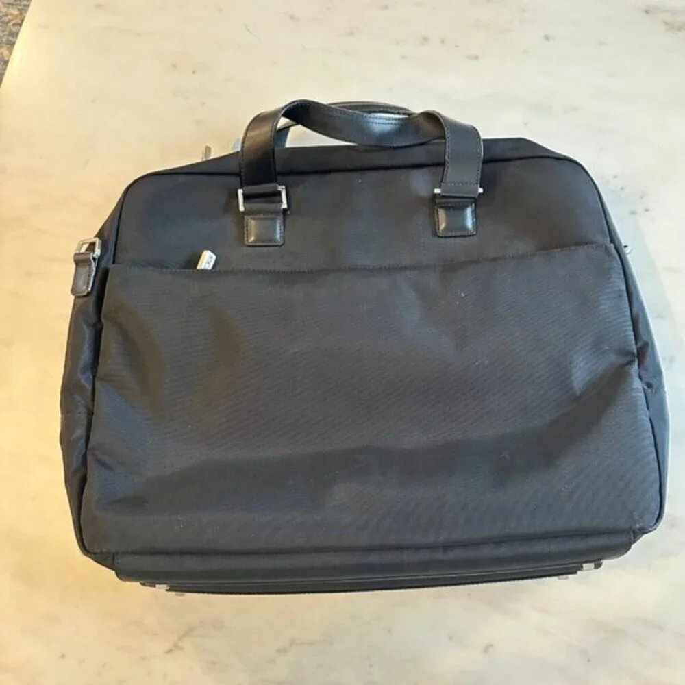 Tumi black nylon
