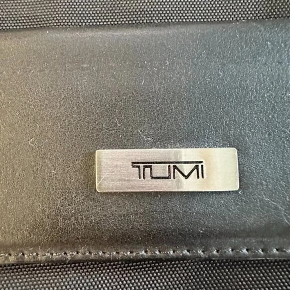 Tumi black nylon