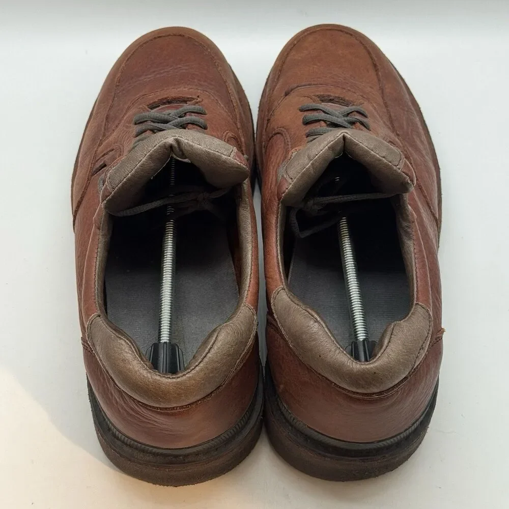 Footonic II Eva-Tech Walkabout Brown Leather Shoe Men 16 E6 Wide Lace Up Sneaker