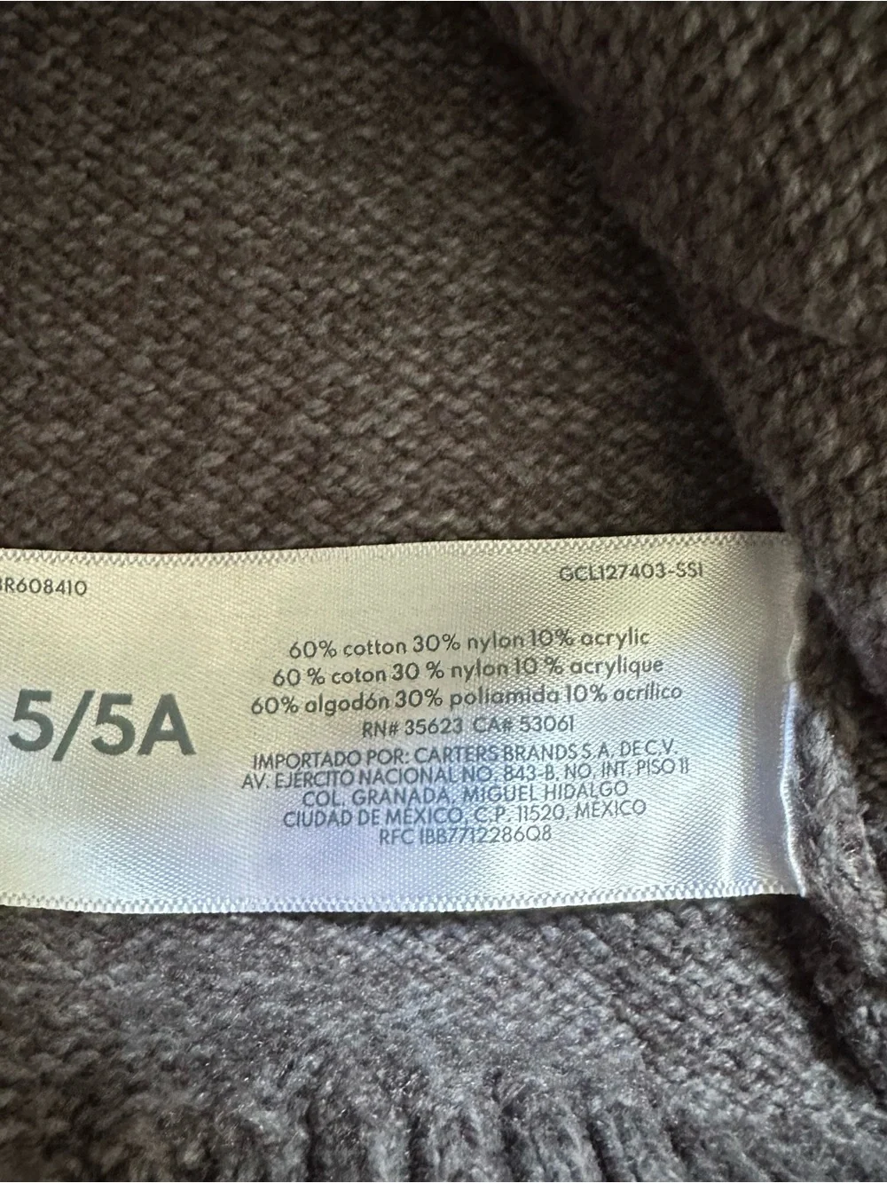 OshKosh Bgosh dark grey