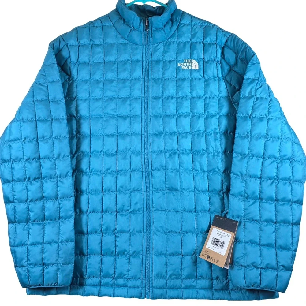 The North Face Thermal Insulation Jacket Men XL Digital Steel Blue NF0A8A50 $210