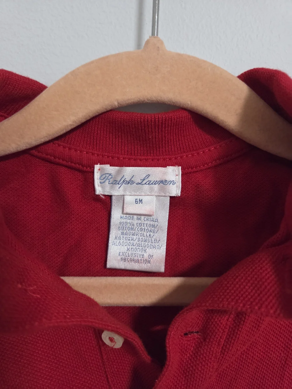 Ralph Lauren classic red