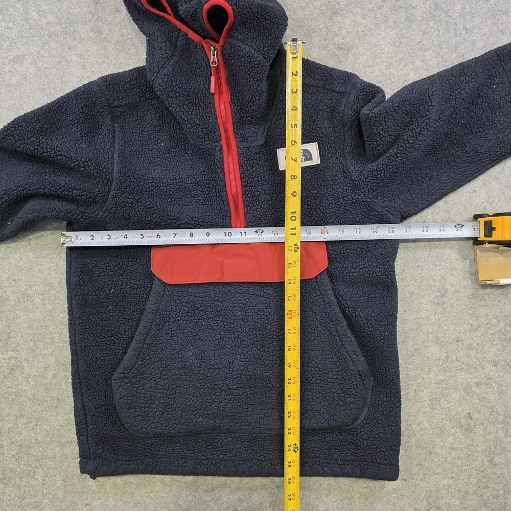 The North Face seams back