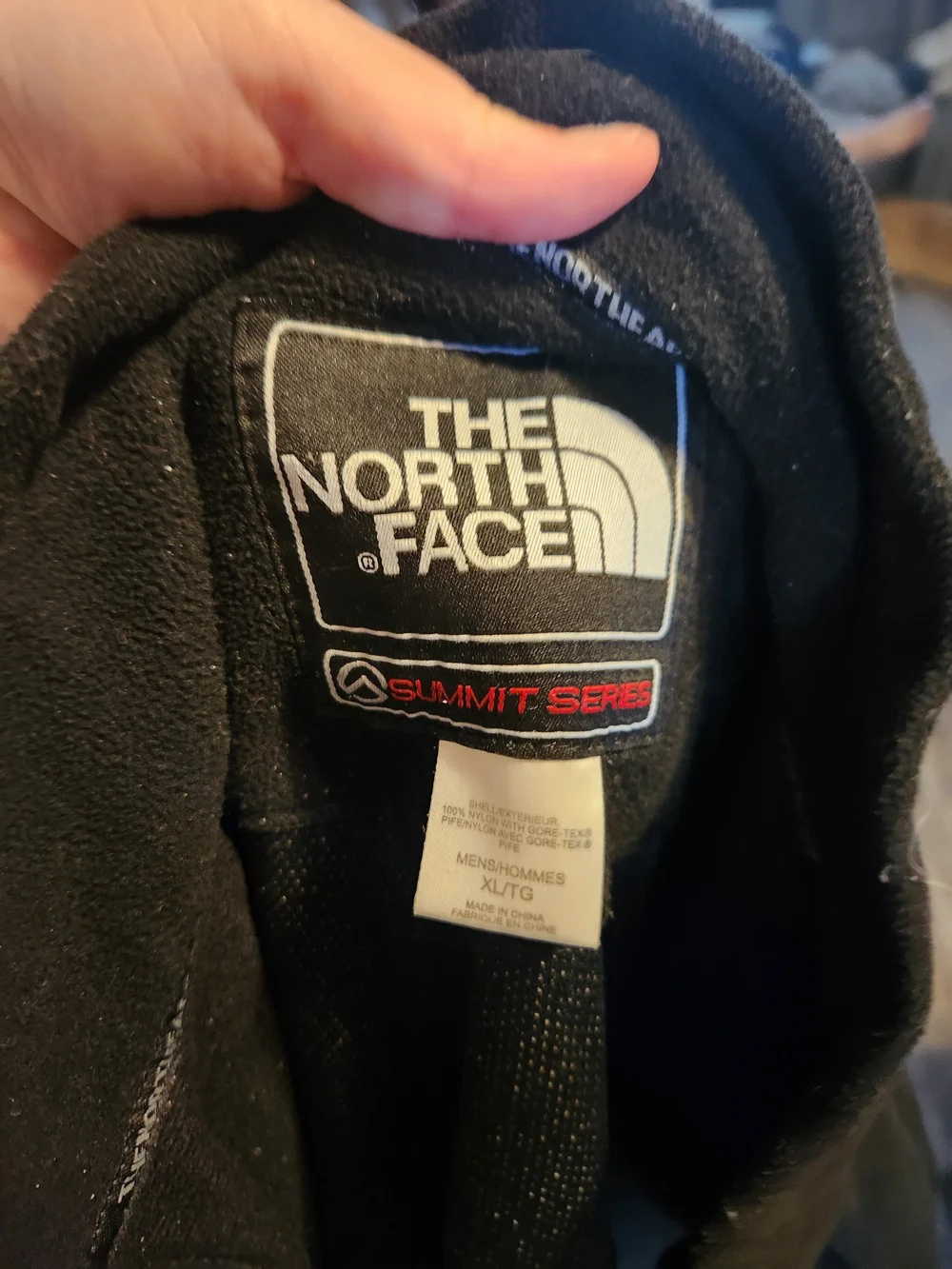 The North Face Men’s Black Fleece Jacket