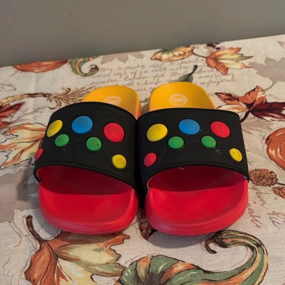 Wonder NationColorful Kids‎ Slide Sandals