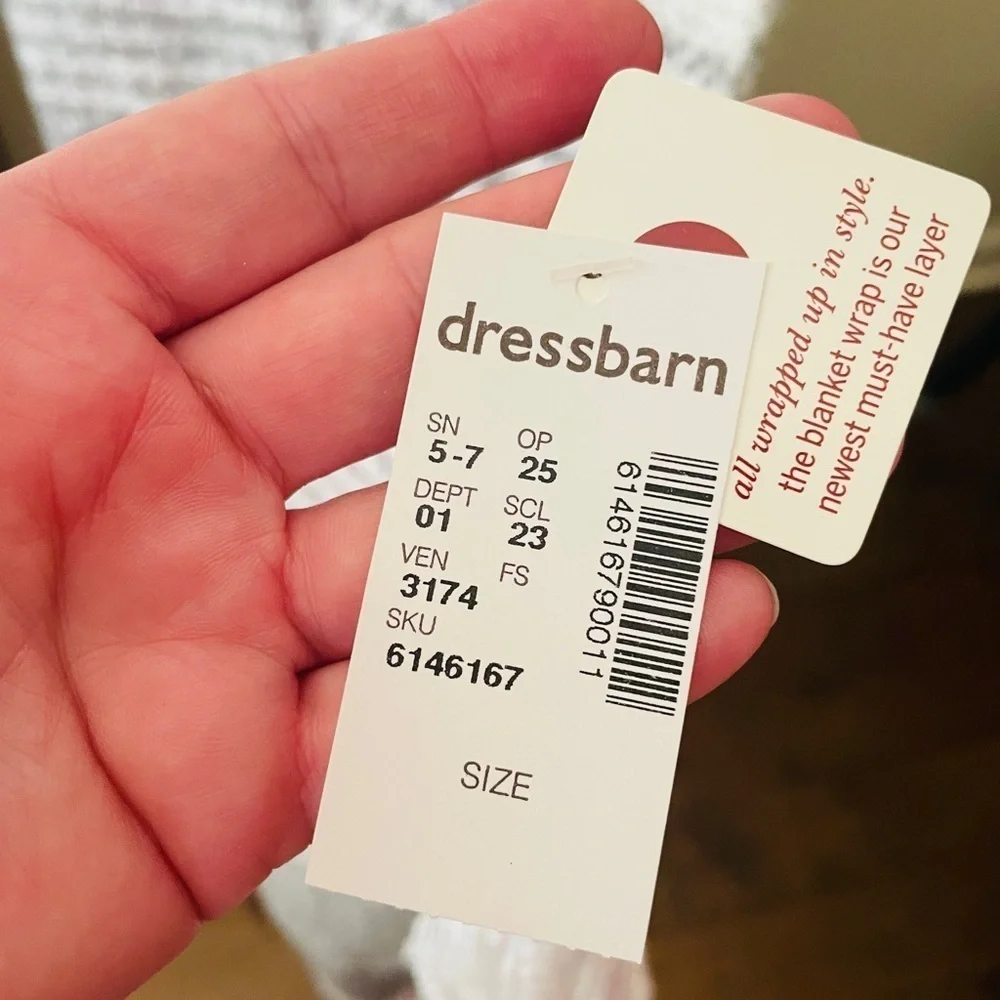 dressbarn nwt plaid