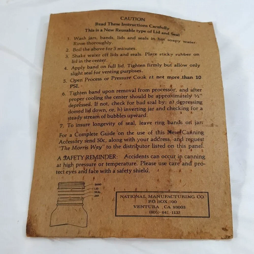 Morris vintage reusable