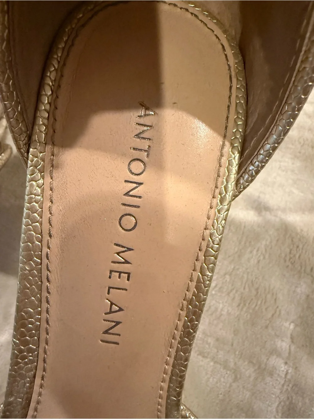 ANTONIO MELANI elegant metallic