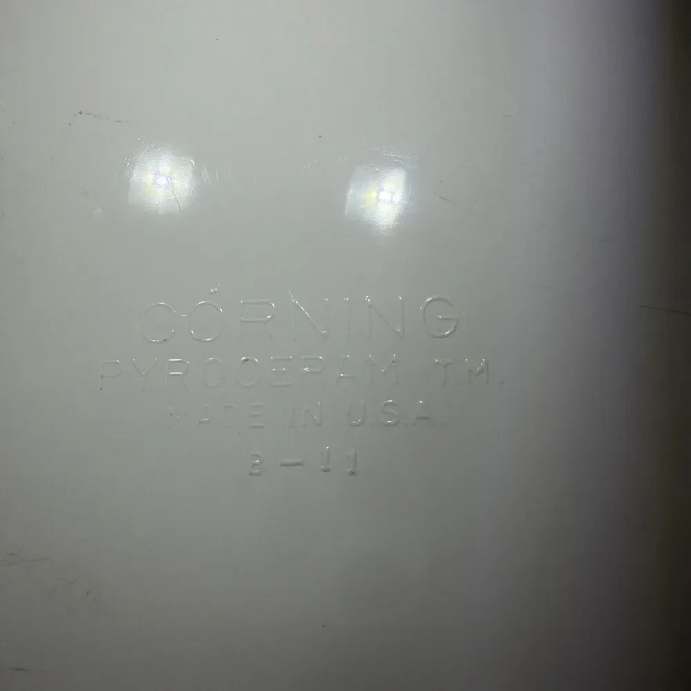 Corningware embossed corning