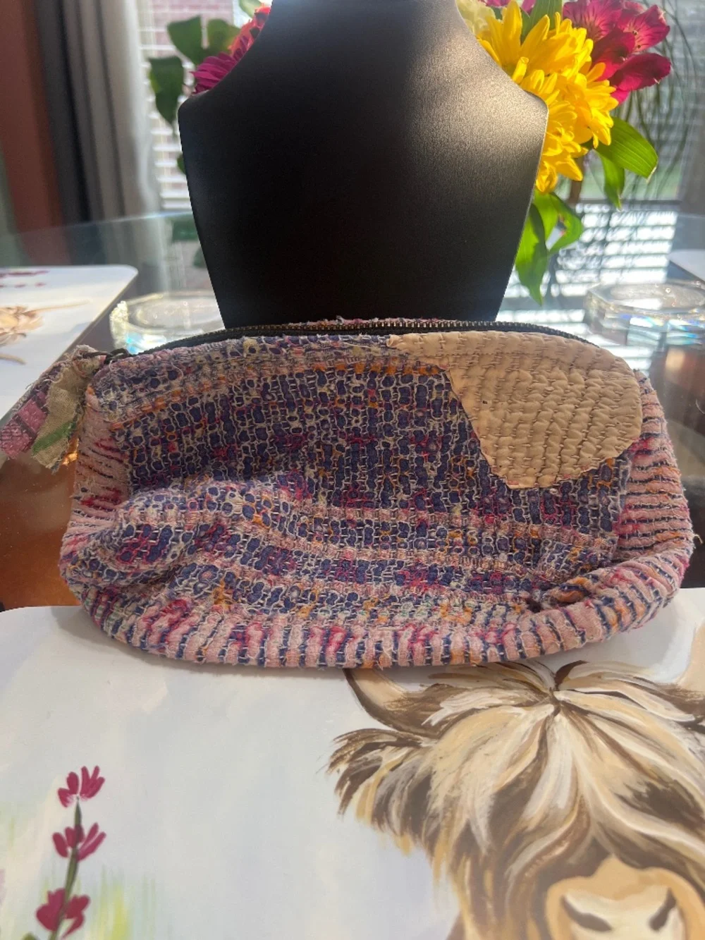 Kantha Cosmetic Bag