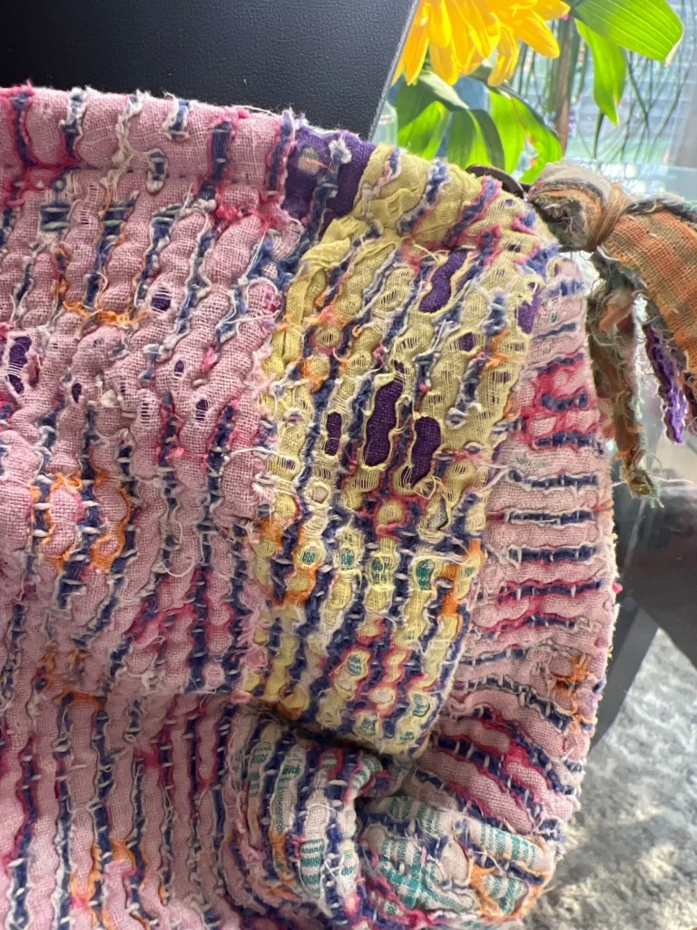 N/A colorful cosmetic bag