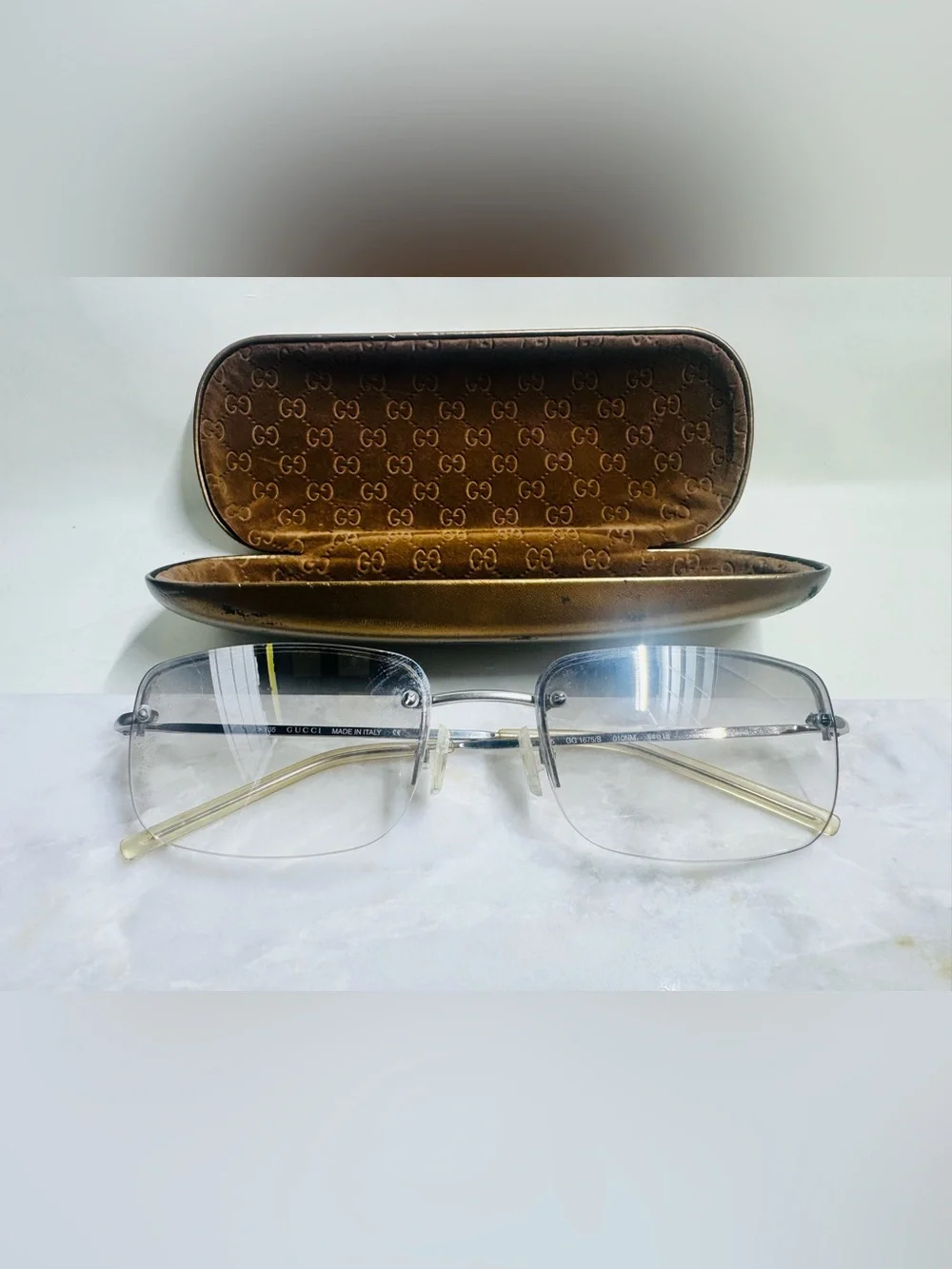 90s GUCCI Vintage Sunglasses rectangular square