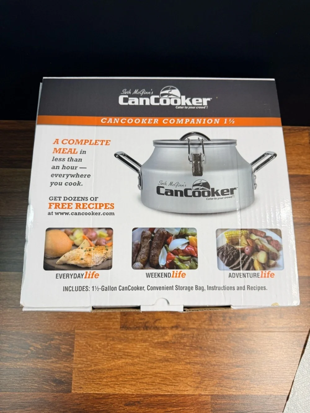 Cancooker 1.5 Gallon Companion Steam Cooker