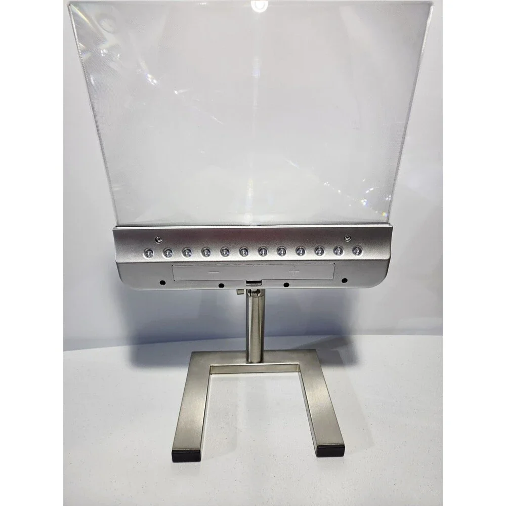 Daylight24 Full Page LED Lighted Cordless Desktop 3X Magnifier Hands Free