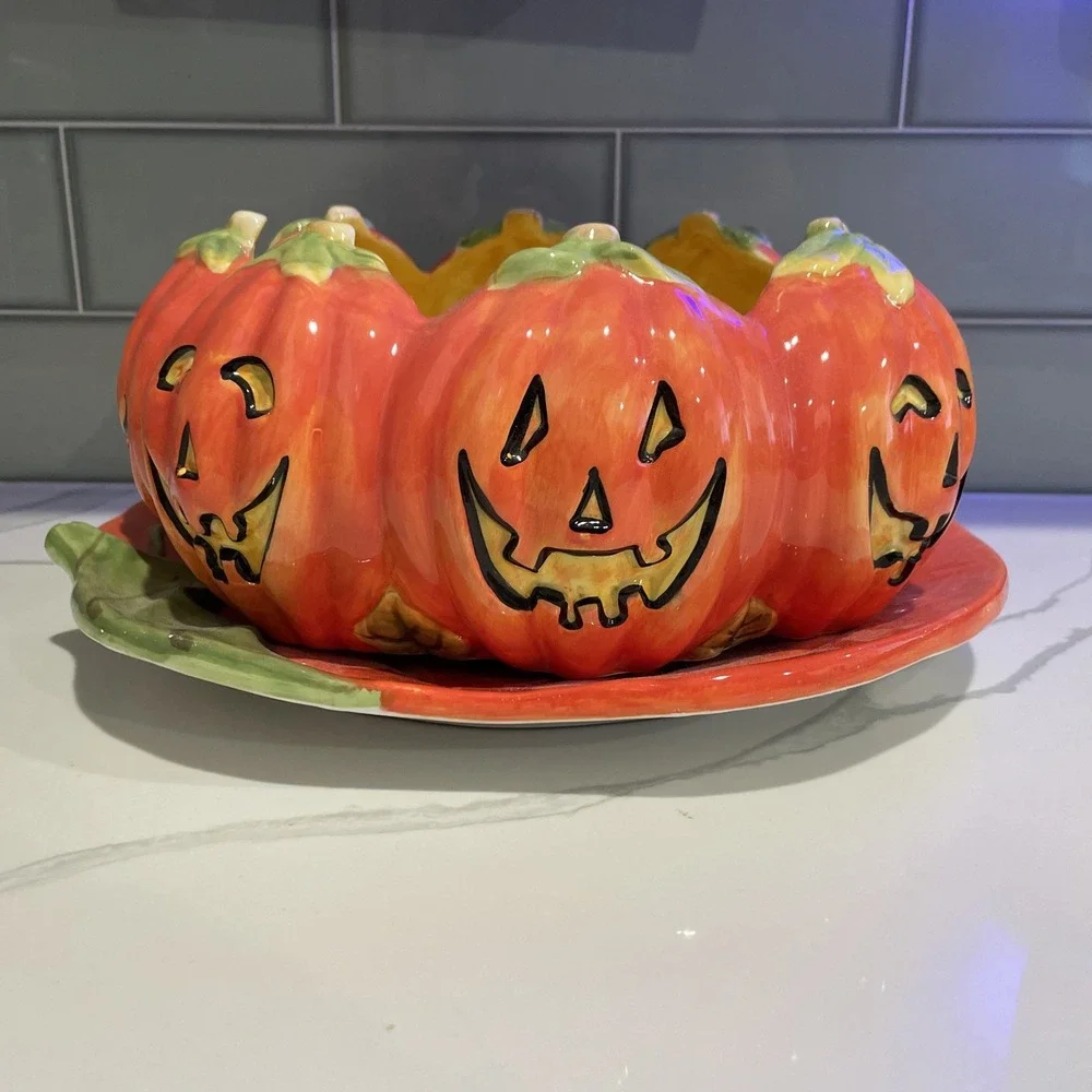 Certified International pumpkin high perfect