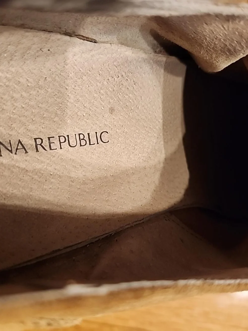 Banana Republic Brown Suede Wingtip Lace-Up Loafers Size 10