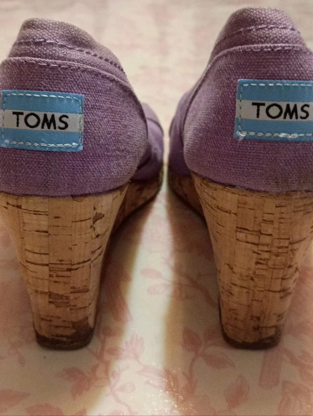 Toms lavender canvas