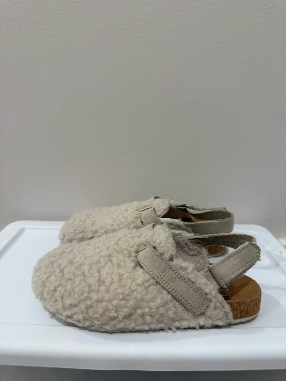 H&M Kids Indoor Teddy Fleece Mules