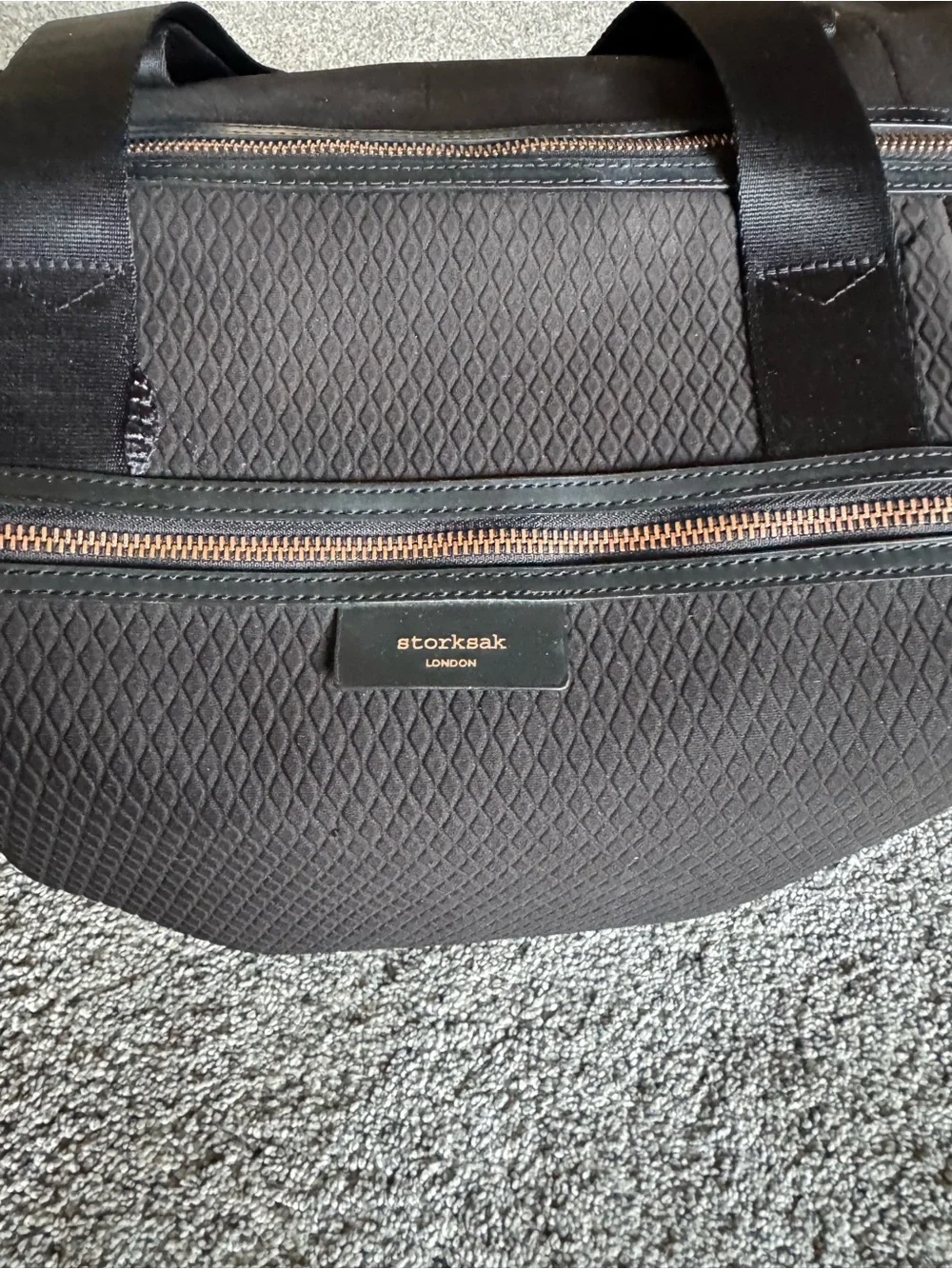 Storksak spacious quilted