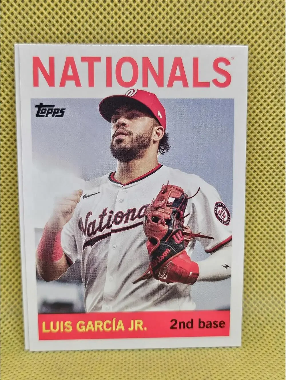 Luis Garcia Jr - 2025 Topps Archives #53 - Nationals - RAW mint