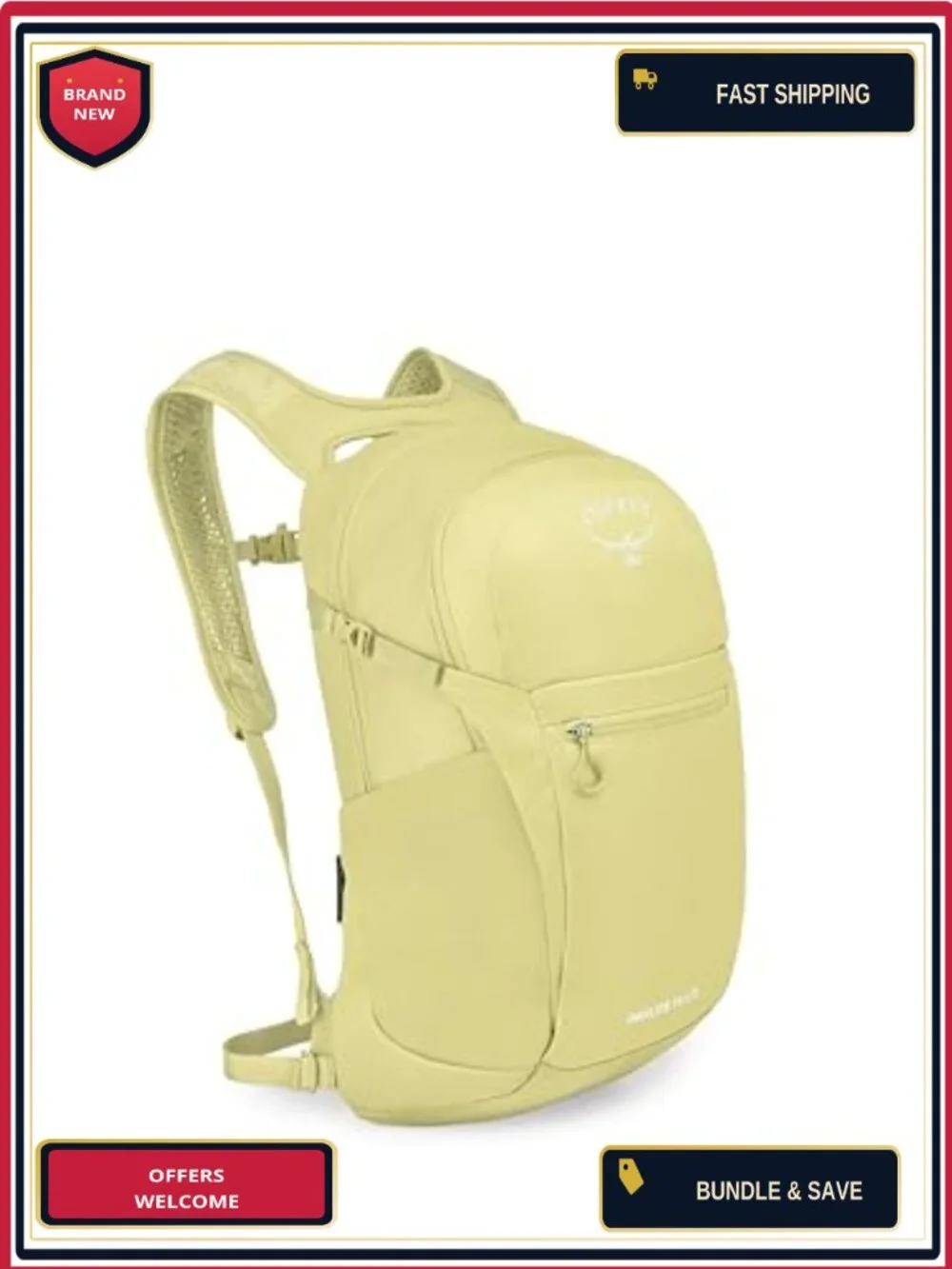 Osprey Daylite Plus Laptop Backpack - Recycled Polyester, 20L Travel Daypack,