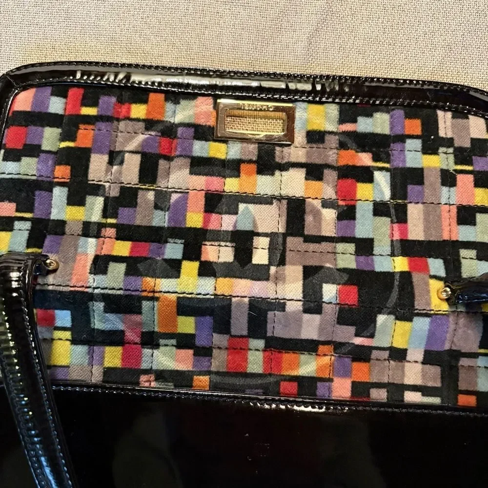 CHANEL multicolor geometric