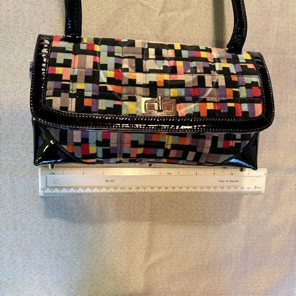 CHANEL multicolor geometric