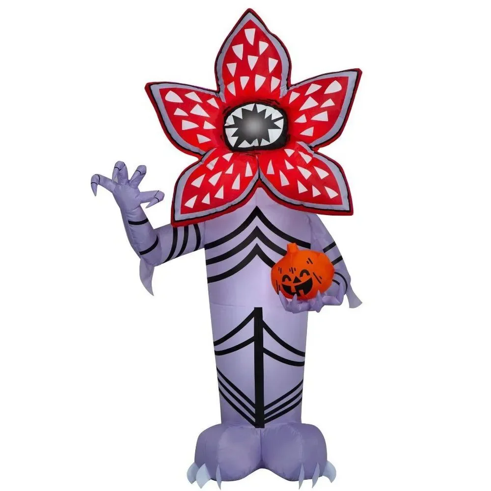 5ft Stranger Things Demogorgon with Pumpkin Halloween Inflatable