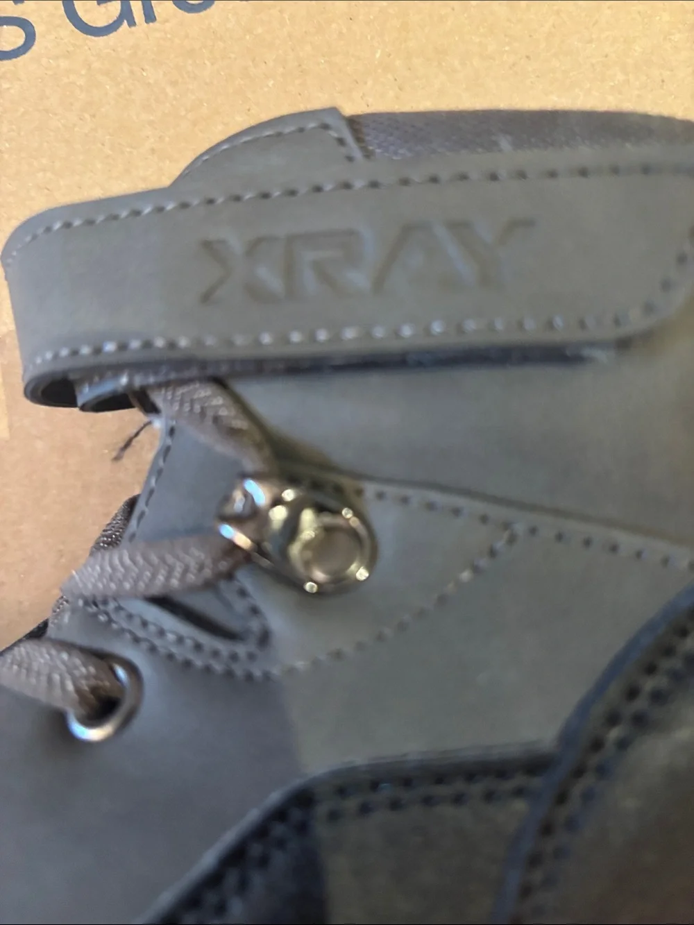 NWOT Xray Kids Grey High-Top Boots