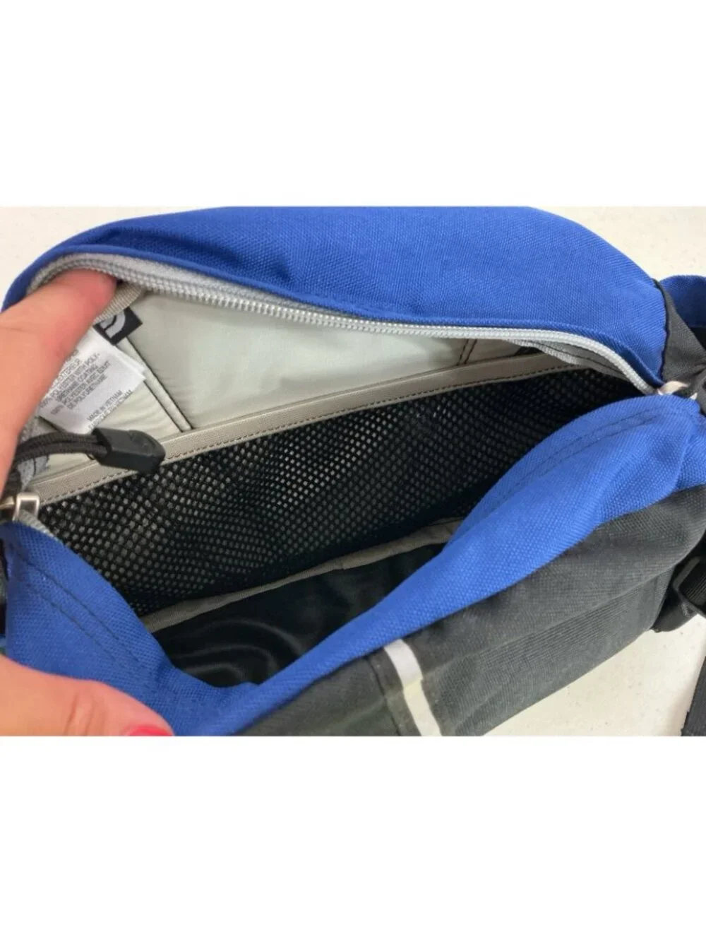 The North Face bag height