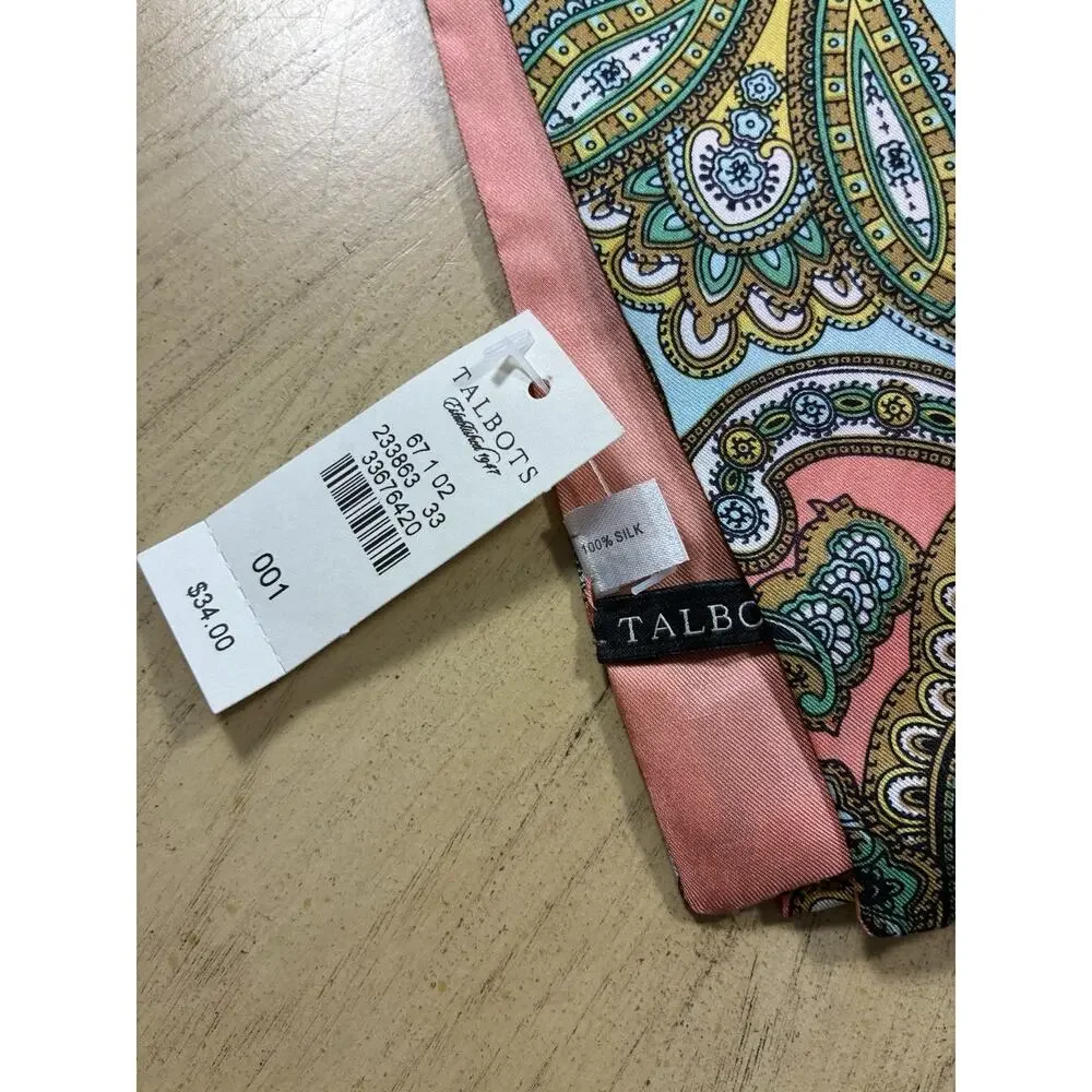 Talbots 100% silk