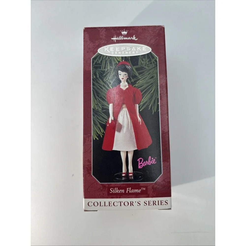 Vintage Barbie Silken Flame 1998 Hallmark Keepsake Ornament‎
