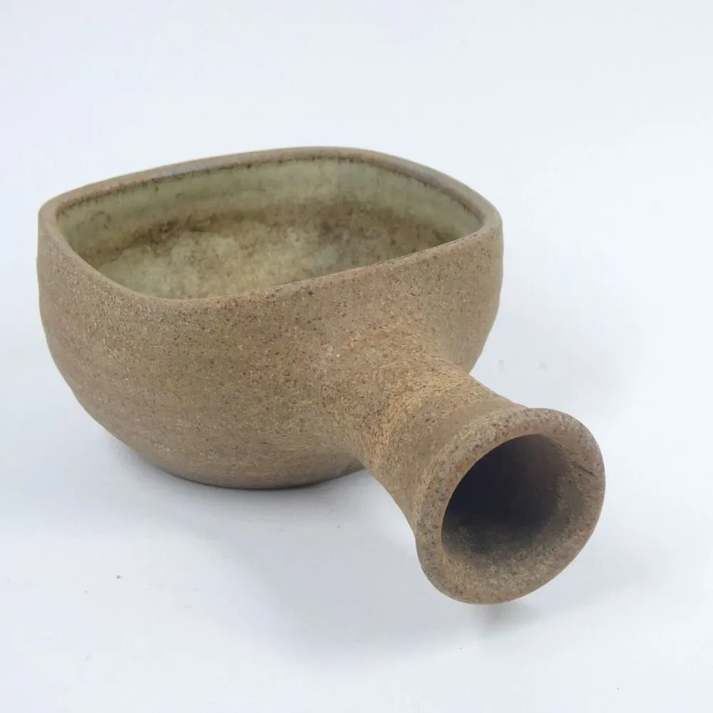 John Davidson New Mills Studio Pottery Stoneware Bowl Vintage