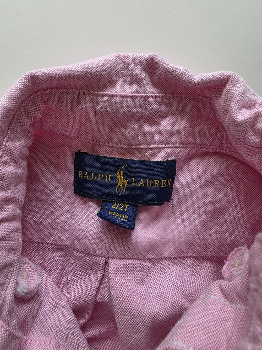 Ralph Lauren soft pink