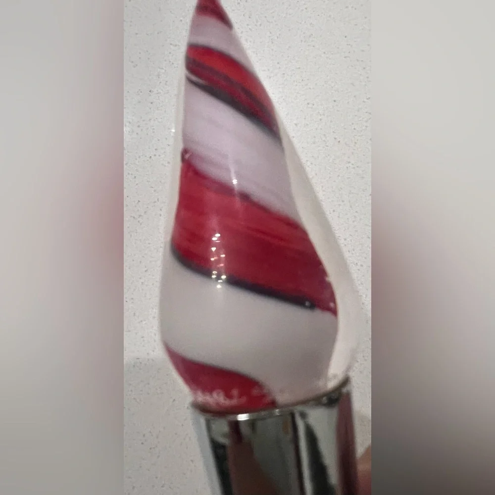 Garcia‎ Art Glass Signed Blown Glass San Antonio Wine Bottle Stopper In Box