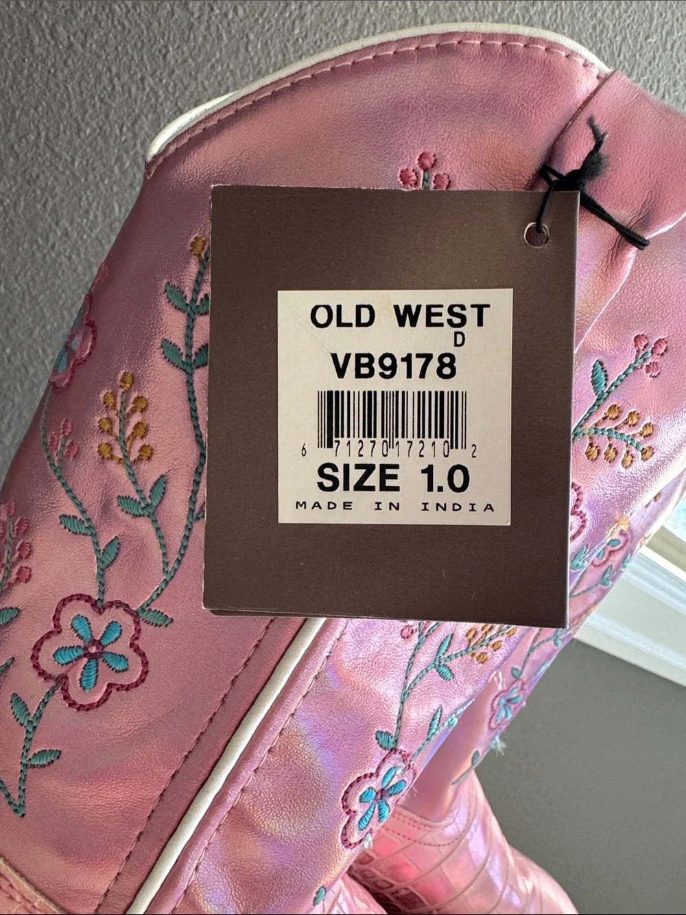 Old West girls pink
