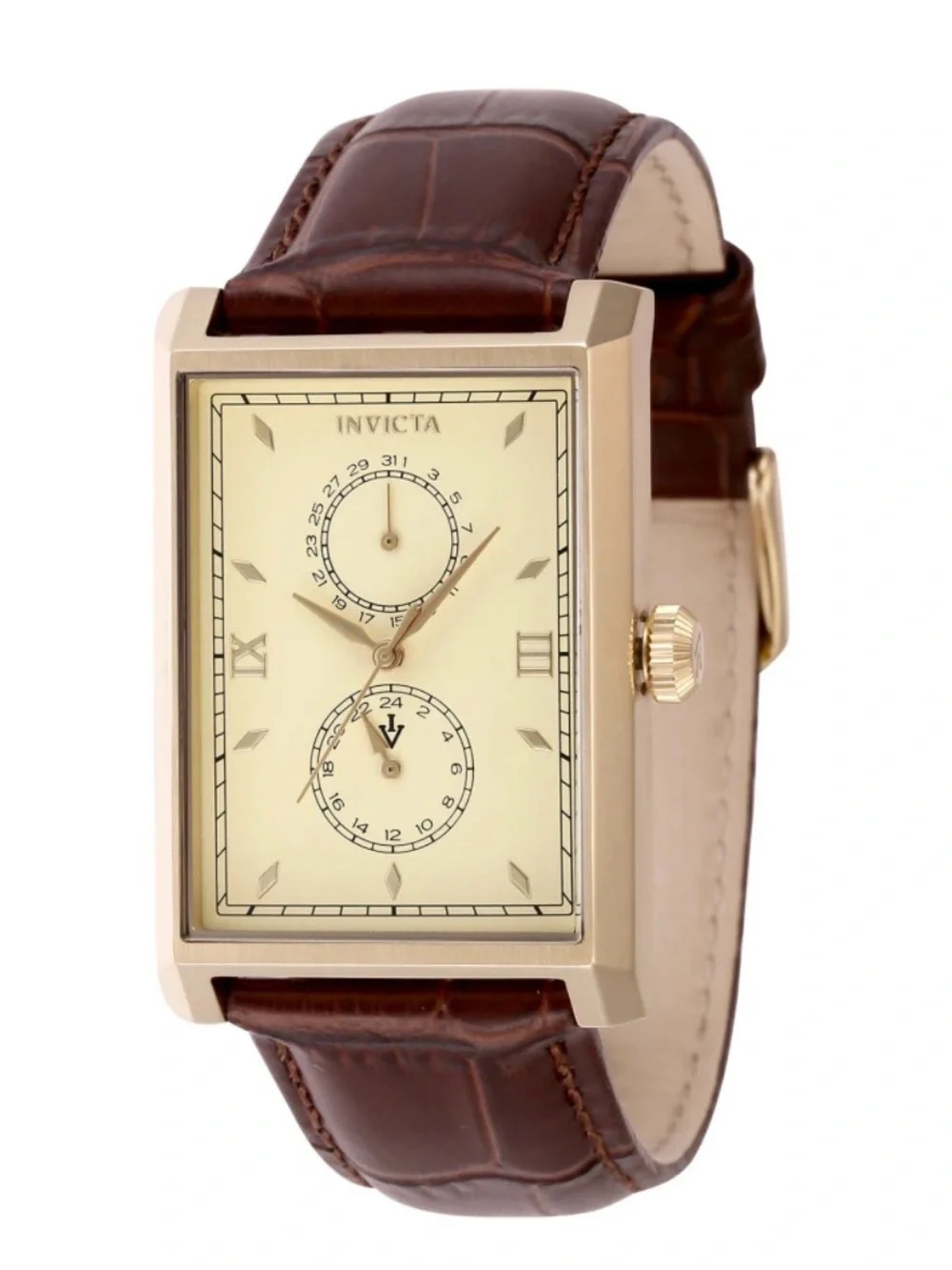 Invicta Vintage Heirgraf Men's Watch - 30mm. Dark Brown (46859)