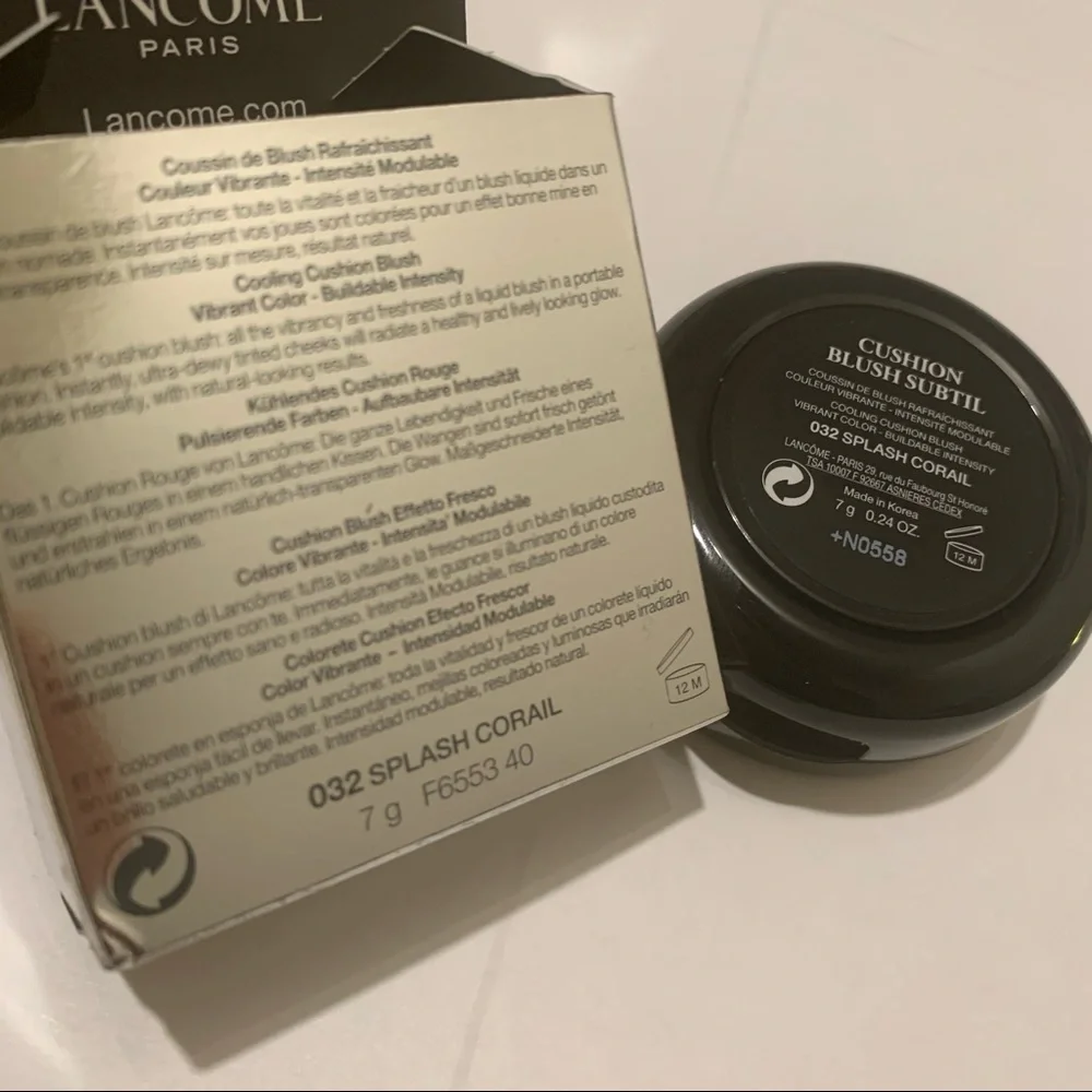 Lancome new box