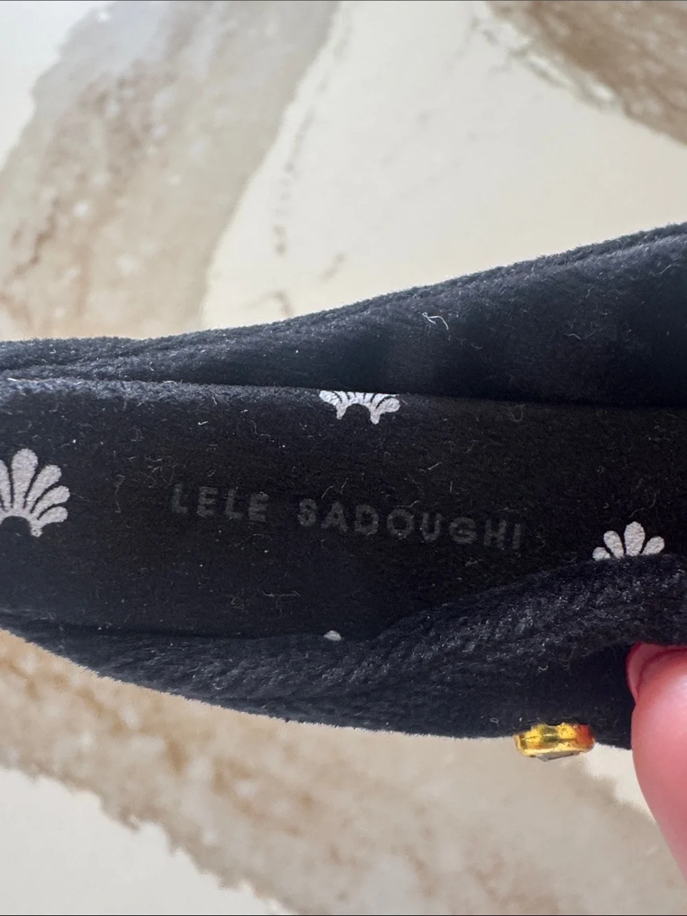 Lele Sadoughi padded black