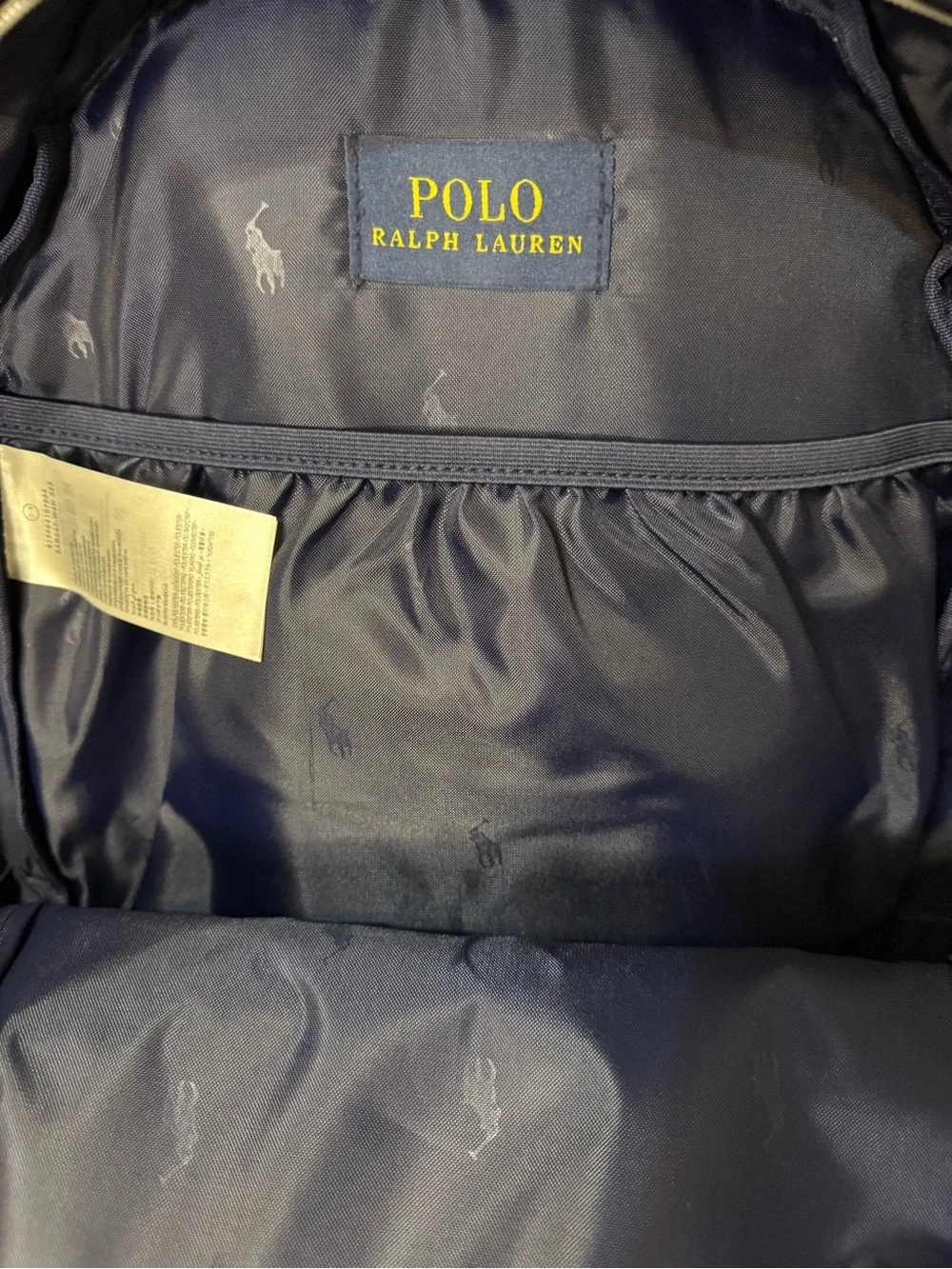 Ralph Lauren Bookbag and matching insulated Lunchbox
