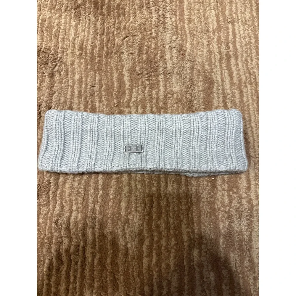 Under Armour Headband Knit Ribbed‎ Ear Warmer Soft Winter Head Wrap NWOT