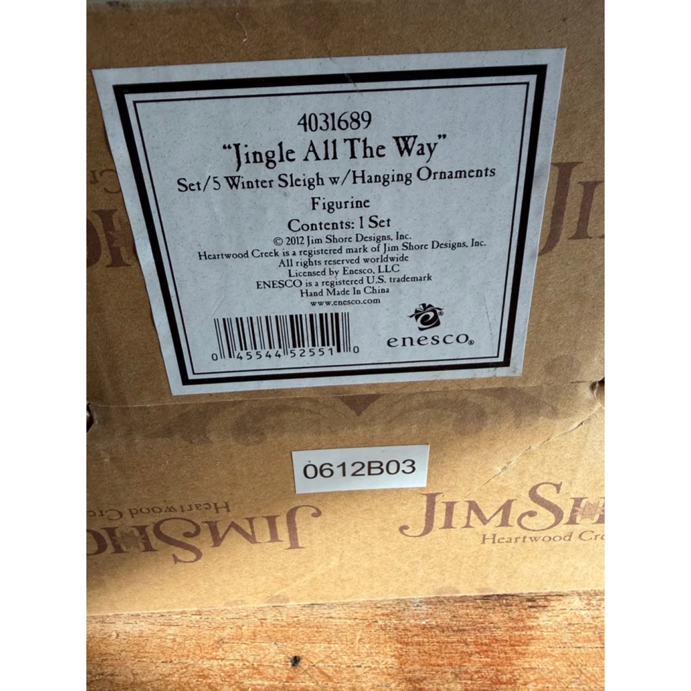 Jim Shore art four set