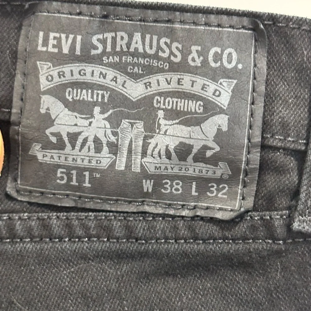 Levi’s 511 Slim Fit Men’s Native Cali Black Jeans