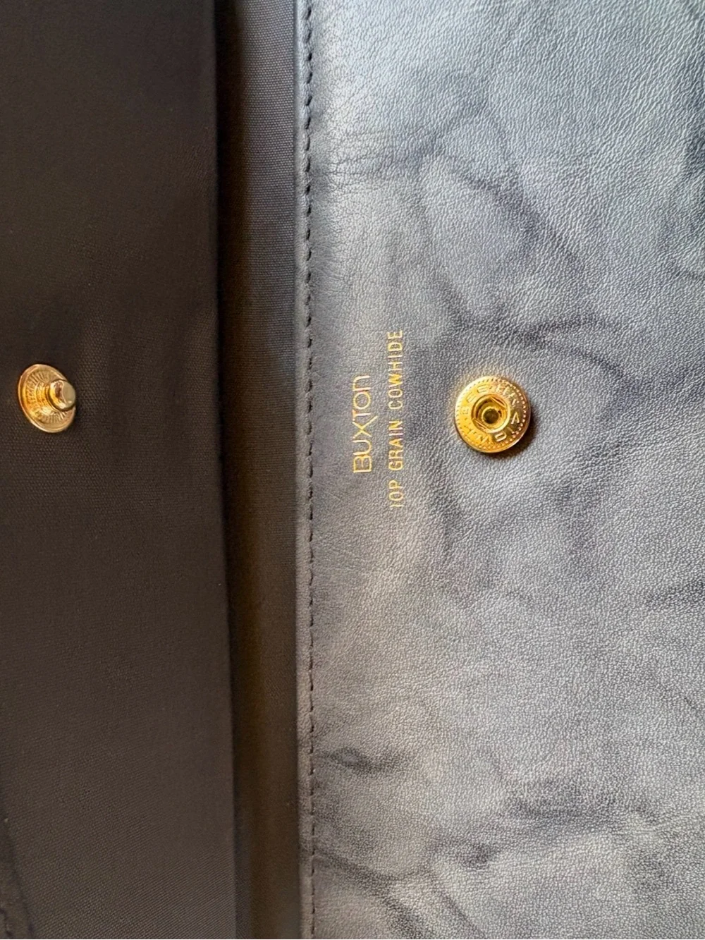 Buxton external leather