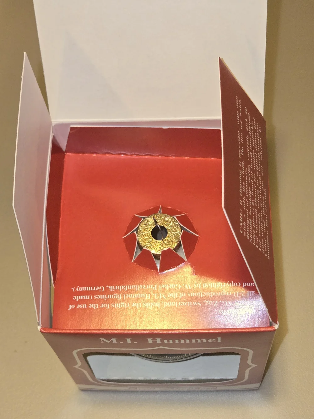 m.i. hummel hummel 1991 ornament