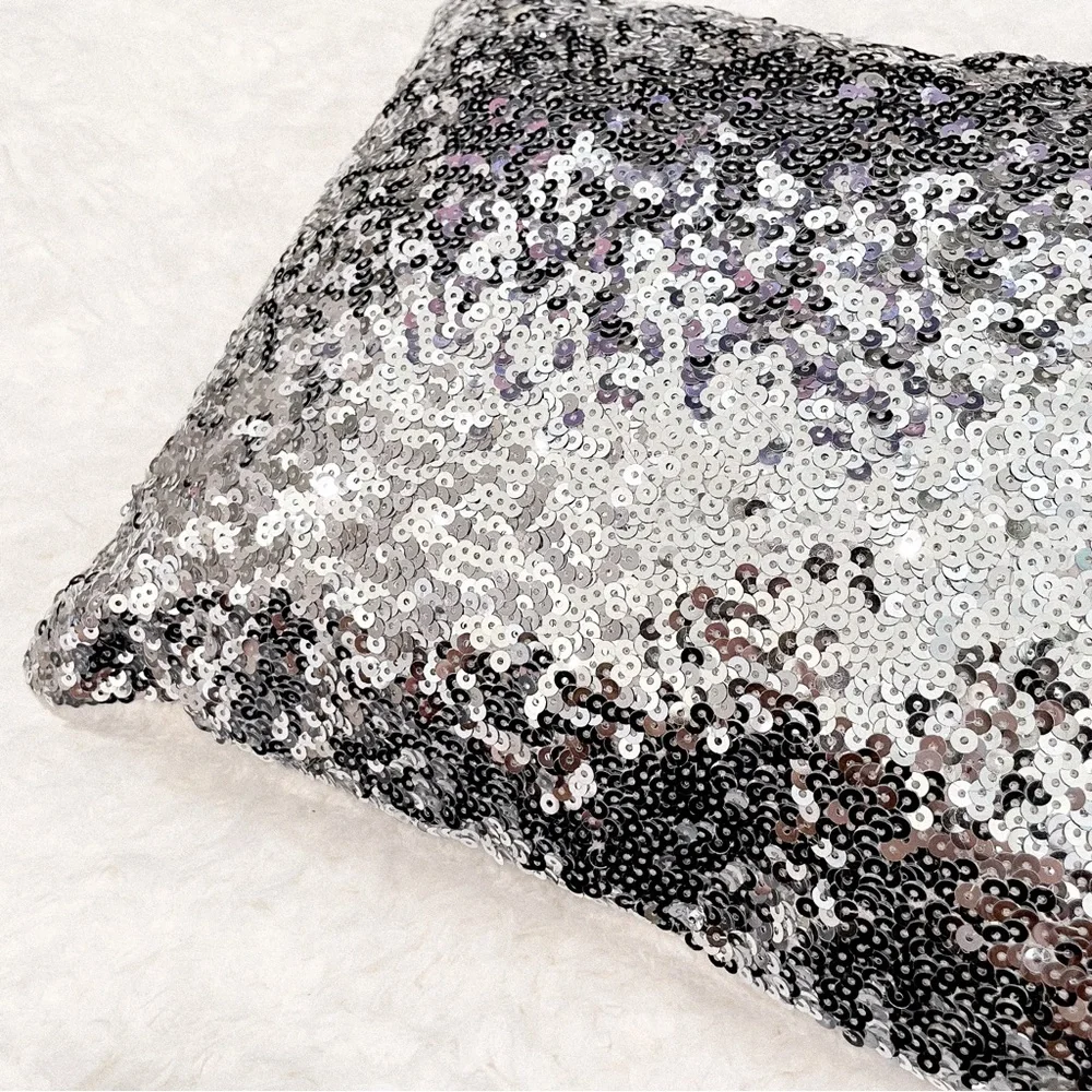 pb teen sequin reversible decorative accent pillow