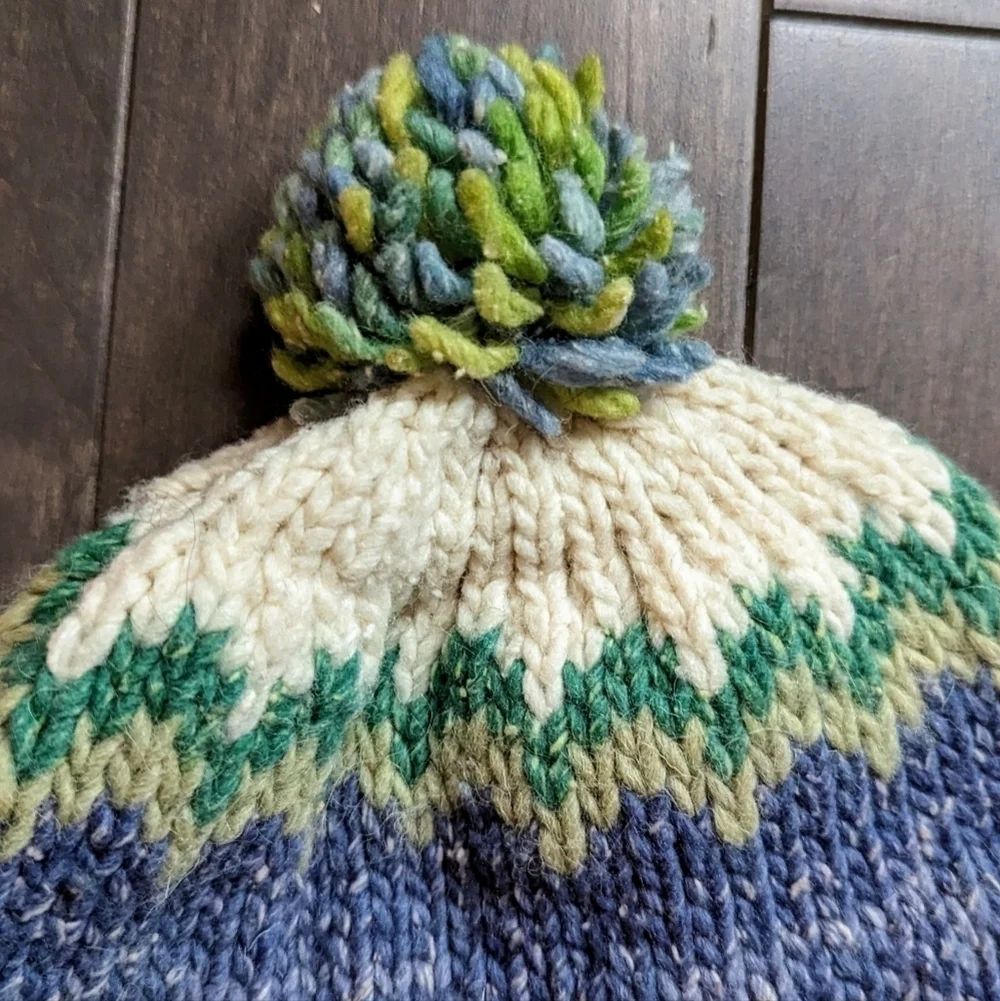 N/A wool blue