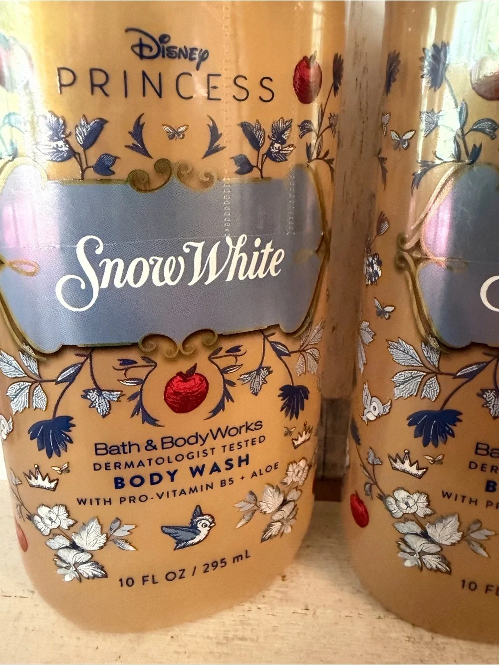 Bath & Body Works DISNEY PRINCESS SNOW WHITE Body Wash Shower Gel 10oz Set X2
