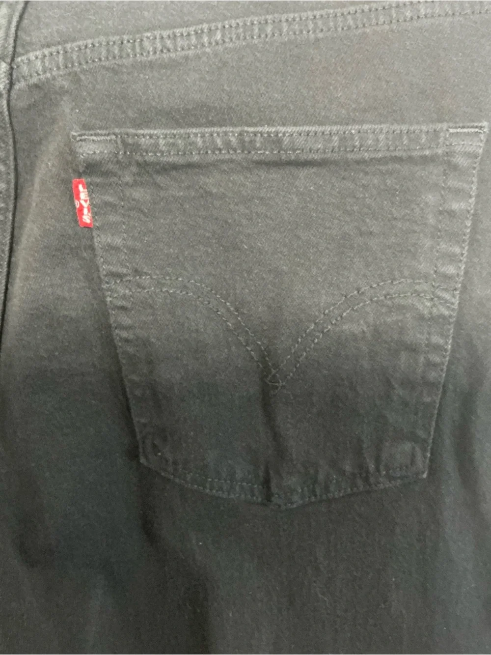 Levi's Straight Black Men's Jeans waist 33