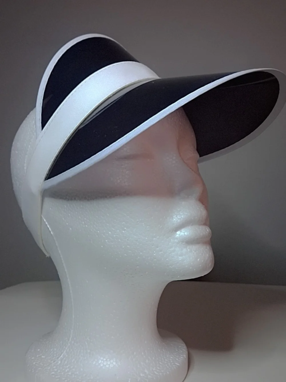 Women’s Pink Transparent Visor Sun Hat